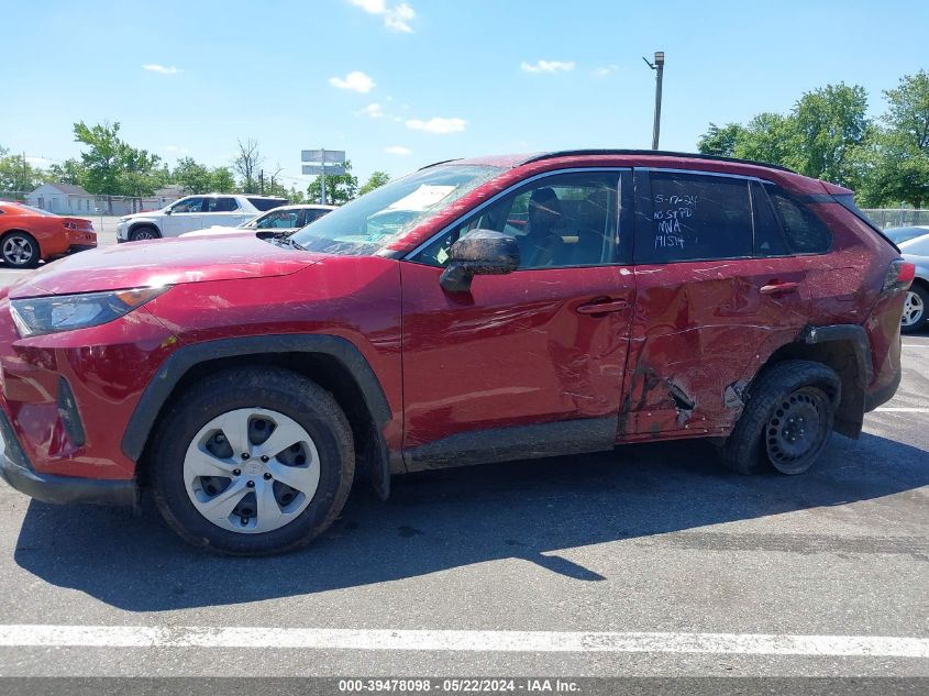 2020 Toyota Rav4 Le VIN: JTMF1RFV6LD050154 Lot: 39478098