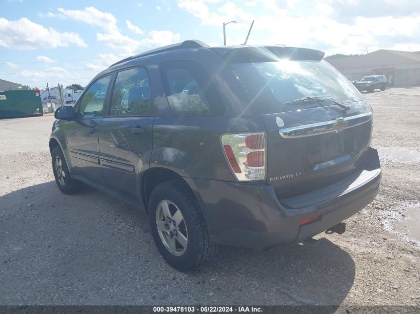 2008 Chevrolet Equinox Ls VIN: 2CNDL23F986043173 Lot: 39478103