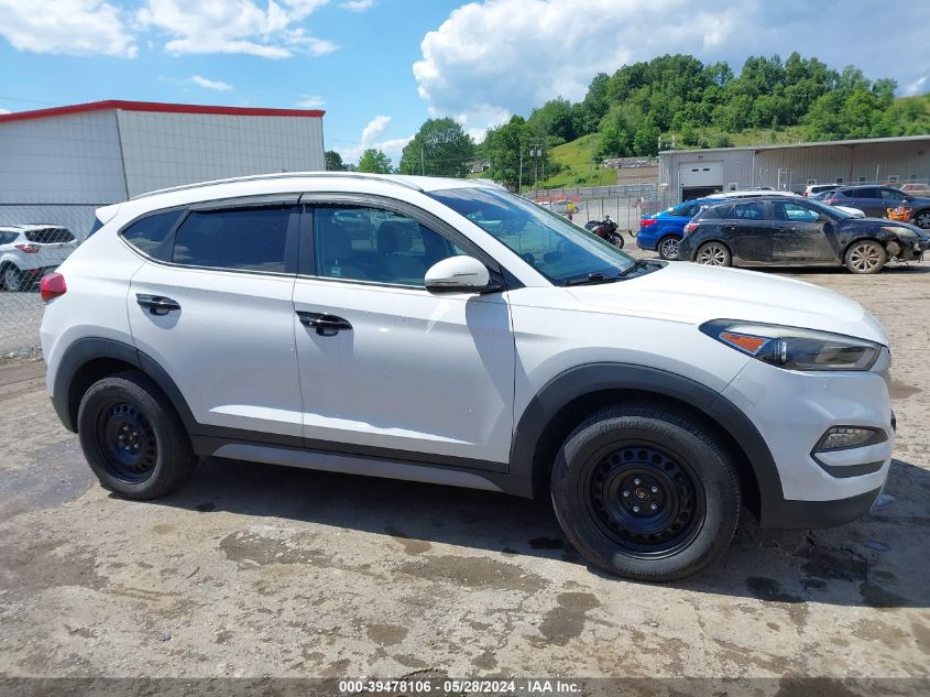 2017 Hyundai Tucson Eco VIN: KM8J3CA26HU437918 Lot: 39478106