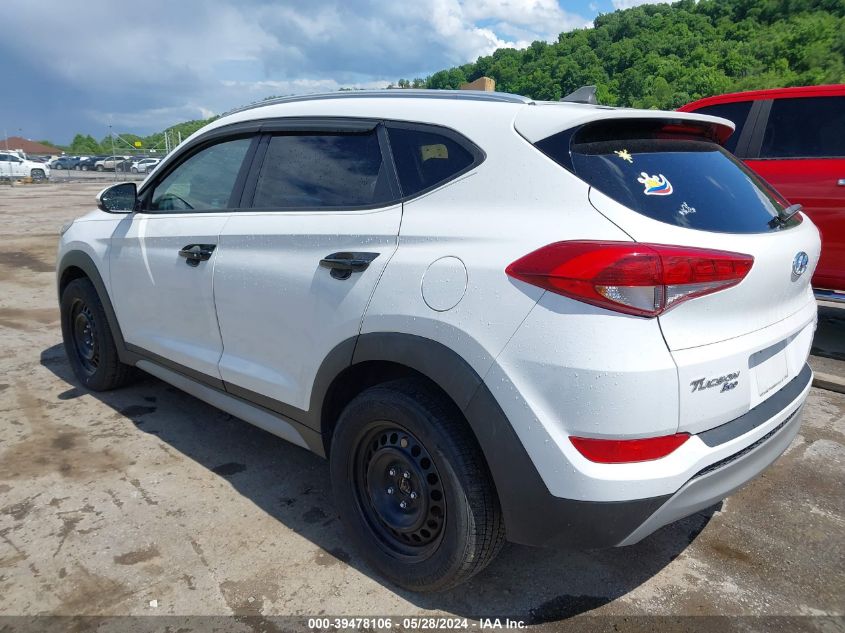 2017 Hyundai Tucson Eco VIN: KM8J3CA26HU437918 Lot: 39478106