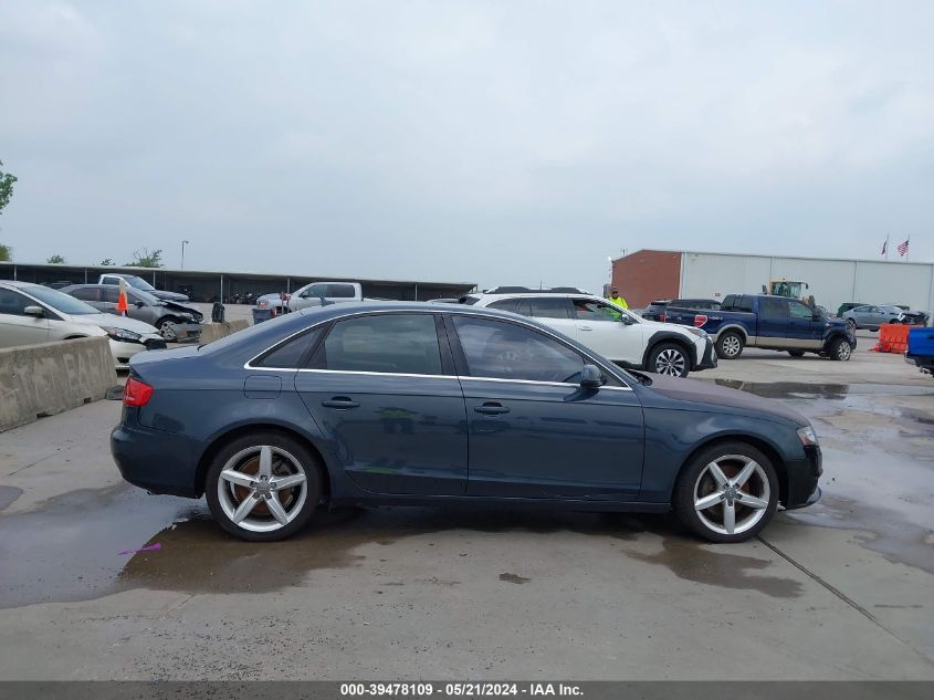 2011 Audi A4 2.0T Premium VIN: WAUHFAFL1BN038963 Lot: 39478109