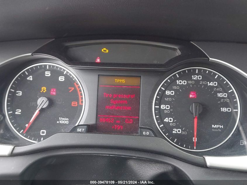 2011 Audi A4 2.0T Premium VIN: WAUHFAFL1BN038963 Lot: 39478109