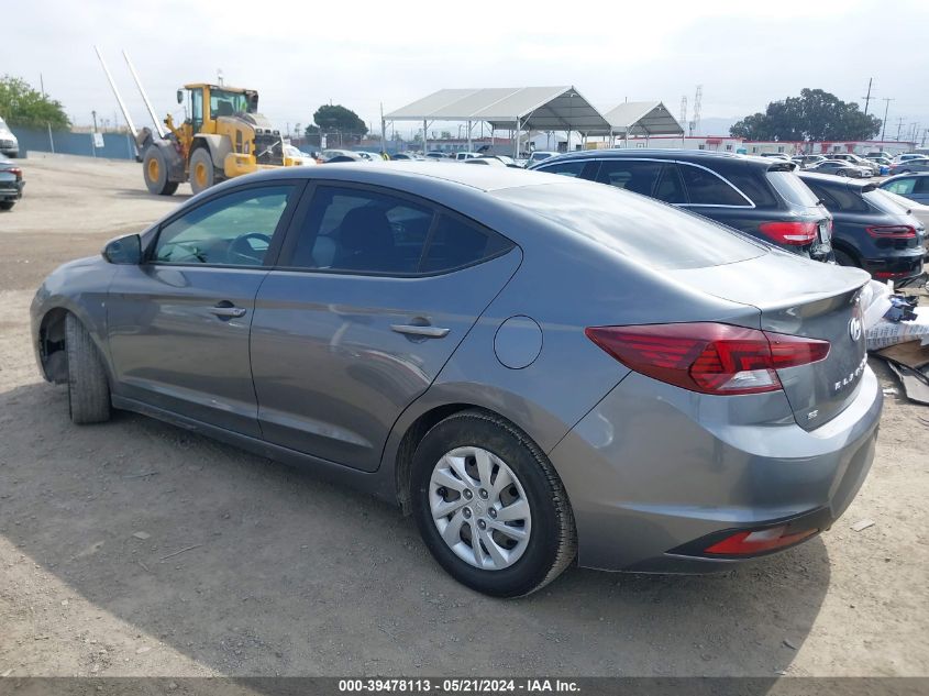 2019 Hyundai Elantra Se VIN: 5NPD74LF4KH467710 Lot: 39478113