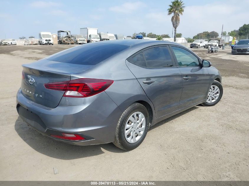 2019 Hyundai Elantra Se VIN: 5NPD74LF4KH467710 Lot: 39478113