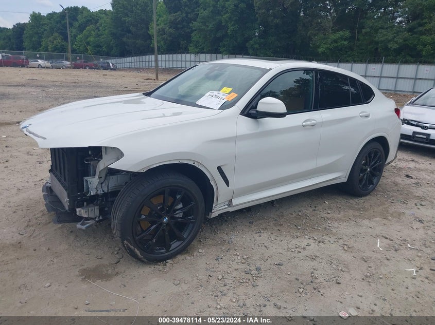 2023 BMW X4 xDrive30I VIN: 5UX33DT09P9P93102 Lot: 39478114