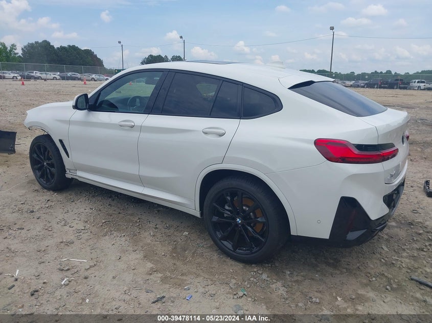 2023 BMW X4 xDrive30I VIN: 5UX33DT09P9P93102 Lot: 39478114