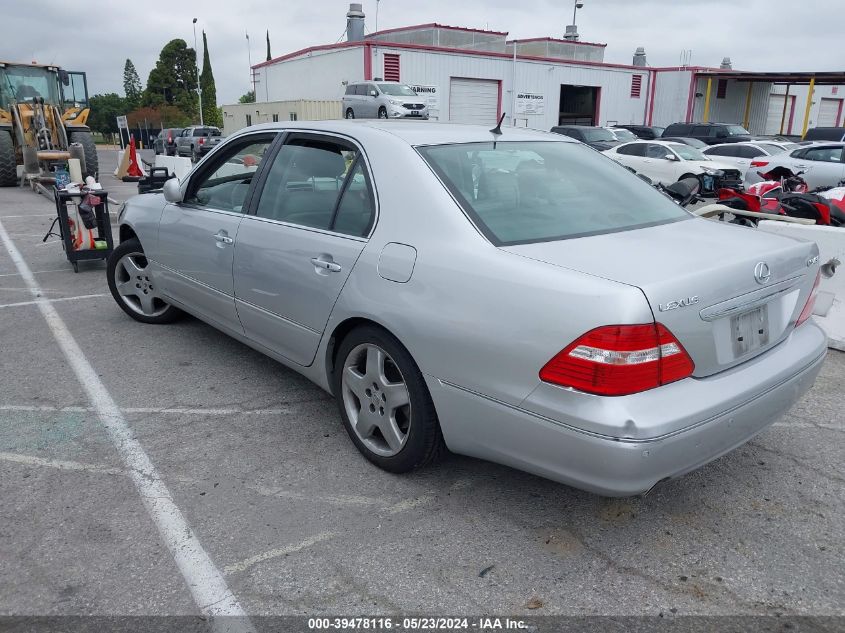 2006 Lexus Ls 430 VIN: JTHBN36F165032540 Lot: 39478116