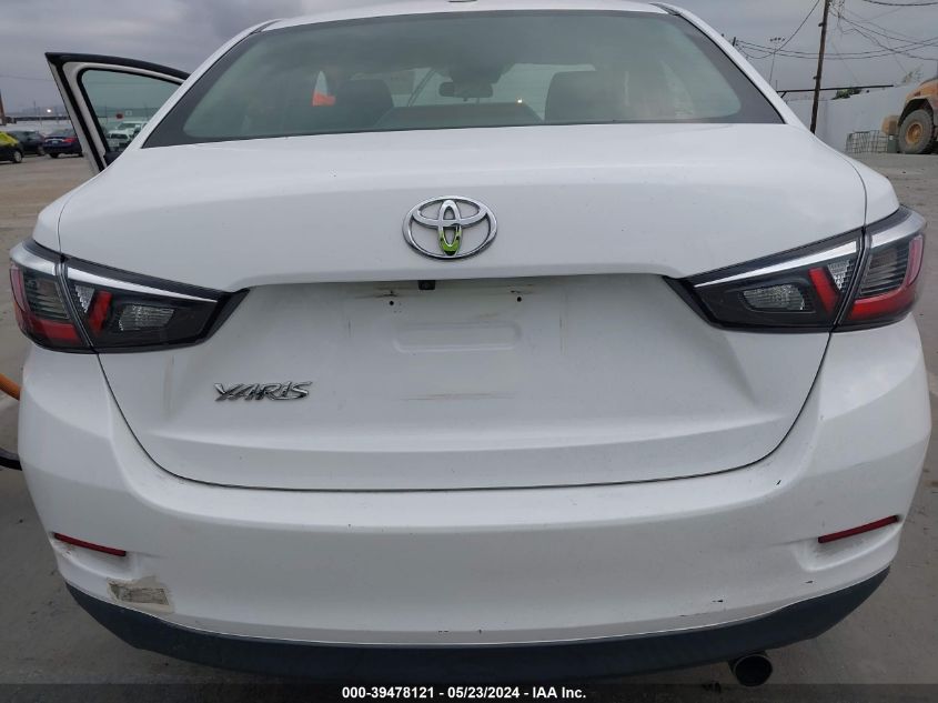 2019 TOYOTA YARIS L - 3MYDLBYV8KY519330