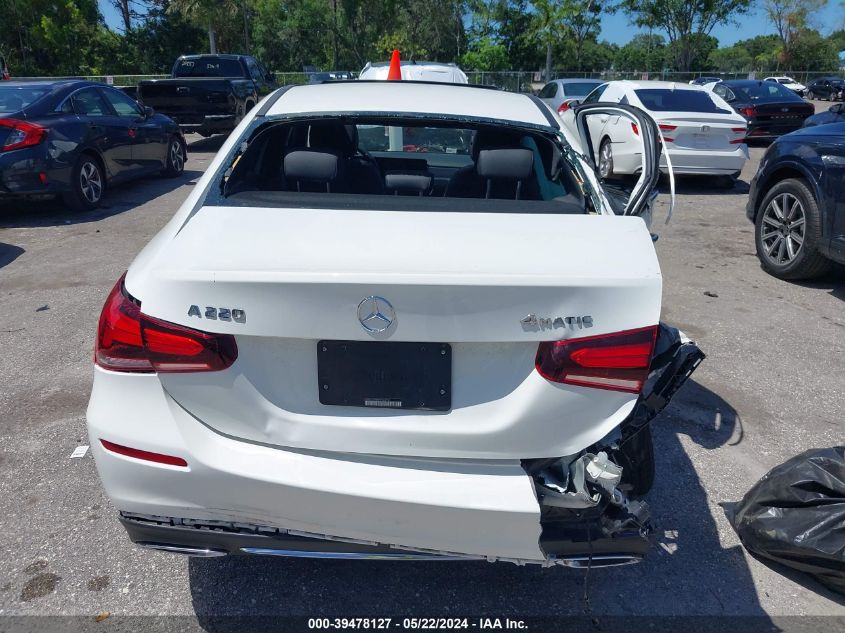 2019 Mercedes-Benz A 220 4Matic VIN: WDD3G4FB8KW026750 Lot: 39478127