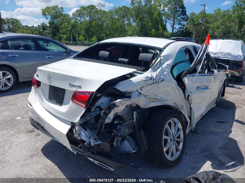 2019 Mercedes-Benz A 220 4Matic VIN: WDD3G4FB8KW026750 Lot: 39478127