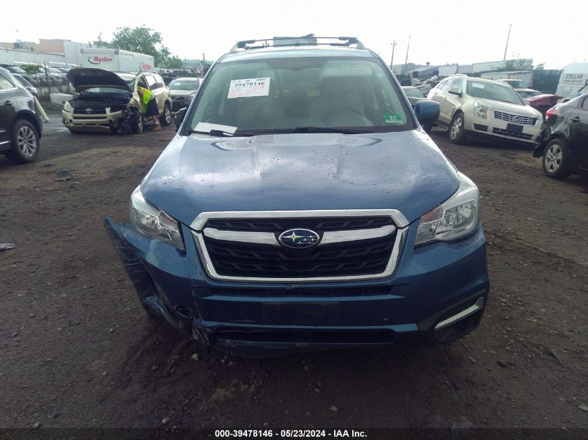 2018 Subaru Forester 2.5I Premium VIN: JF2SJAEC6JH518522 Lot: 39478146