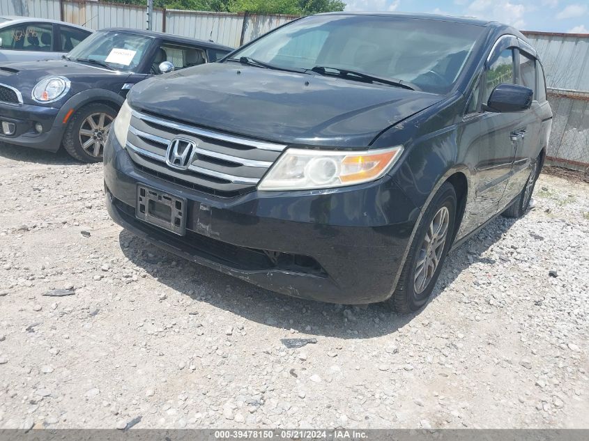 2012 Honda Odyssey Ex-L VIN: 5FNRL5H60CB077722 Lot: 39478150