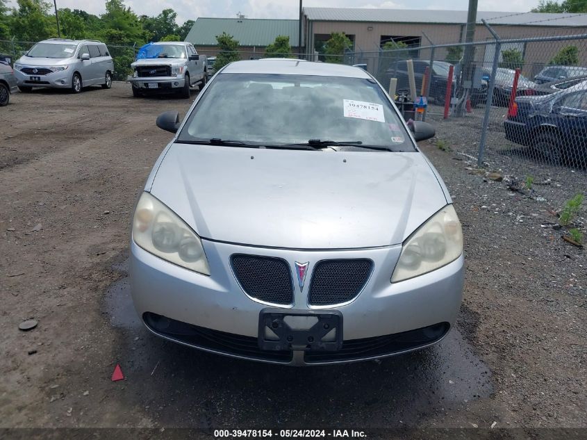 2007 Pontiac G6 VIN: 1G2ZG58B374230404 Lot: 39478154