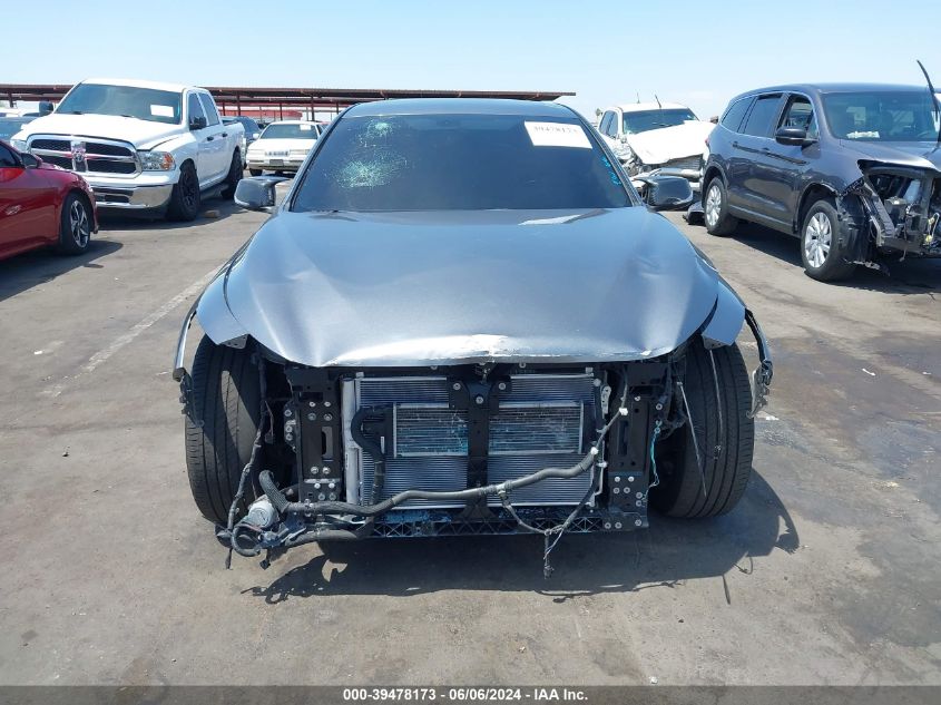 2018 Infiniti Q50 3.0T Luxe VIN: JN1EV7AR9JM439675 Lot: 39478173