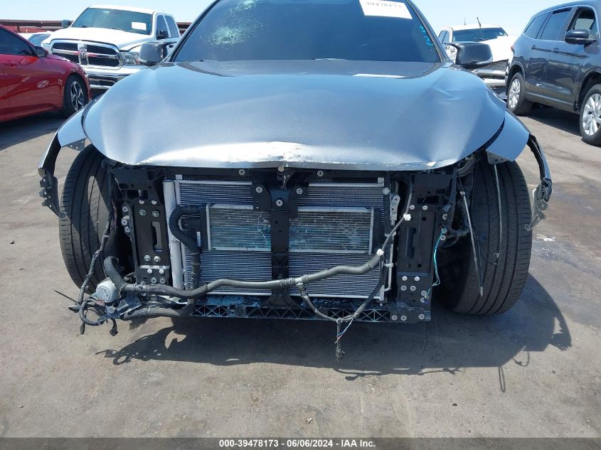 2018 Infiniti Q50 3.0T Luxe VIN: JN1EV7AR9JM439675 Lot: 39478173