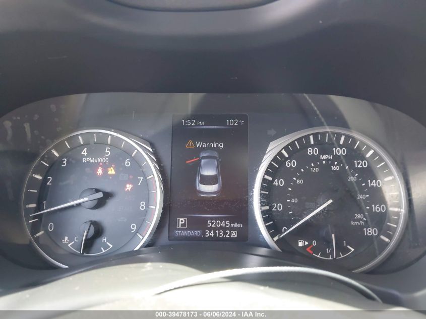 2018 Infiniti Q50 3.0T Luxe VIN: JN1EV7AR9JM439675 Lot: 39478173