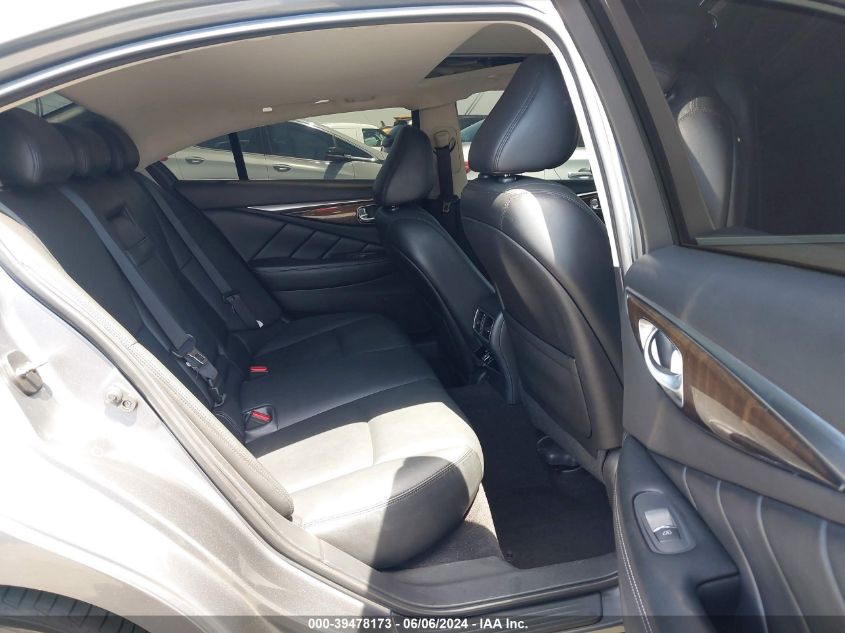 2018 Infiniti Q50 3.0T Luxe VIN: JN1EV7AR9JM439675 Lot: 39478173