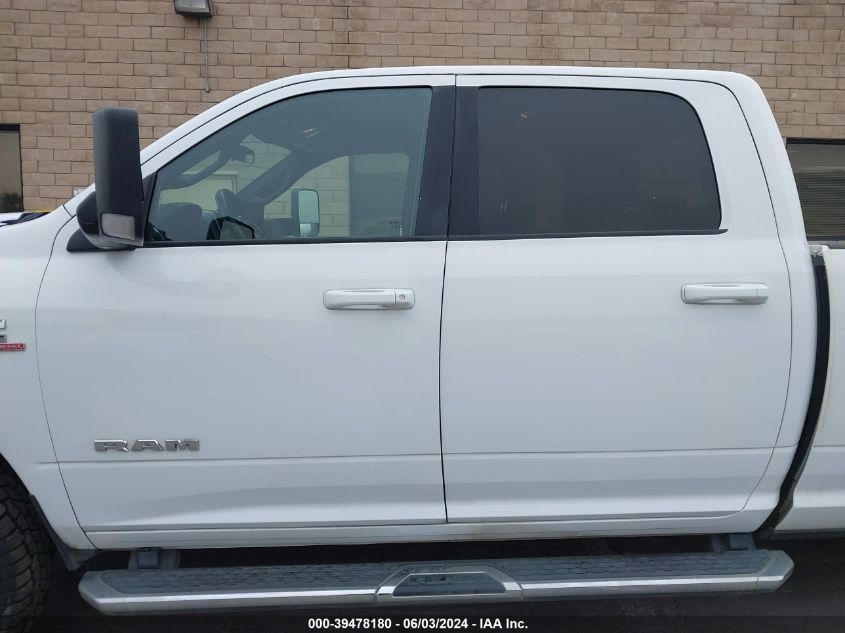 2021 Ram 2500 Big Horn 4X4 8' Box VIN: 3C6UR5JL2MG508539 Lot: 39478180