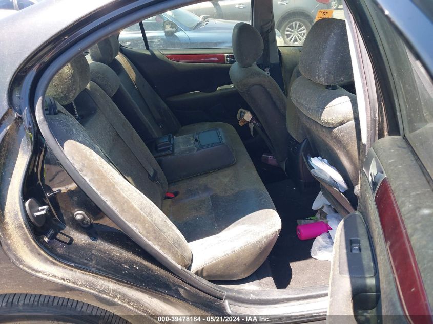 2005 Lexus Es 330 VIN: JTHBA30G450024103 Lot: 39478184