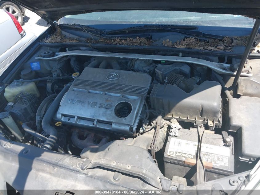 2005 Lexus Es 330 VIN: JTHBA30G450024103 Lot: 39478184