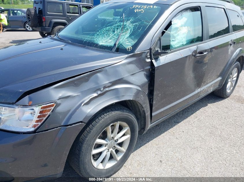 2015 Dodge Journey Sxt VIN: 3C4PDCBG6FT637291 Lot: 39478191