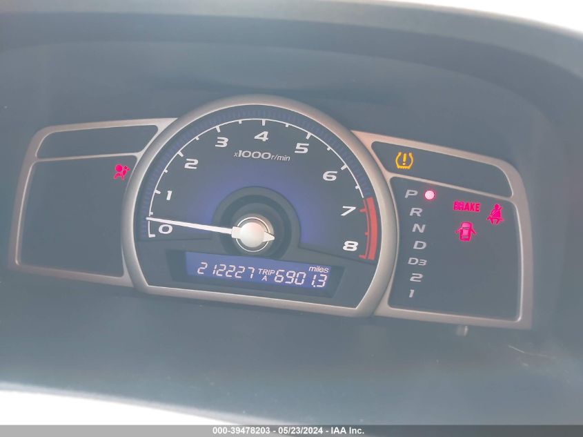 2008 Honda Civic Lx VIN: 1HGFA16518L080310 Lot: 39478203