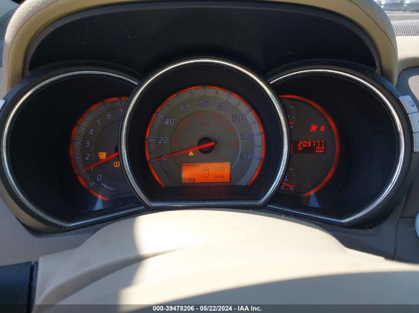 2009 Nissan Murano Sl VIN: JN8AZ18W29W149260 Lot: 39478206