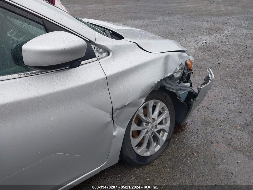 2018 Nissan Sentra Sv VIN: 3N1AB7AP5JL656513 Lot: 39478207