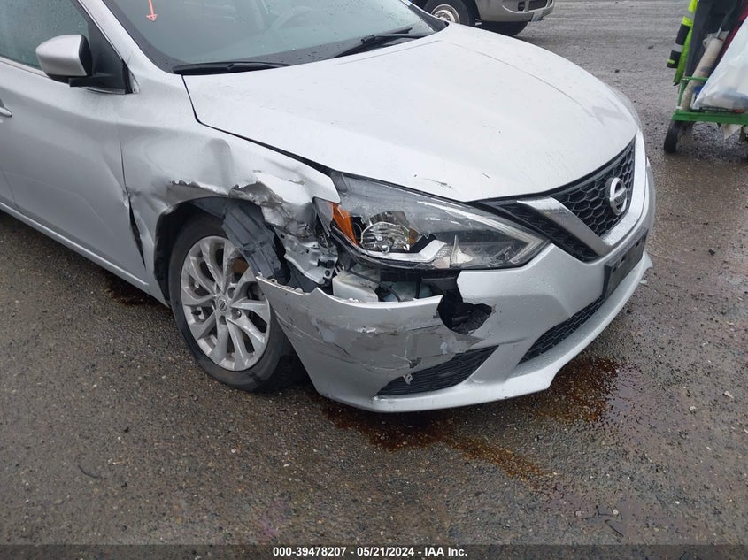 2018 Nissan Sentra Sv VIN: 3N1AB7AP5JL656513 Lot: 39478207