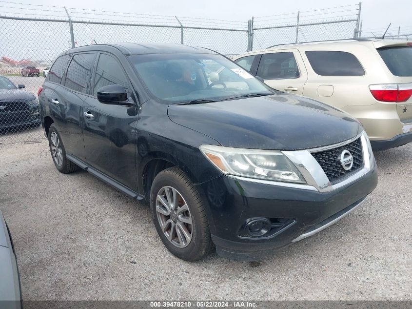 2013 Nissan Pathfinder S VIN: 5N1AR2MN5DC652916 Lot: 39478210