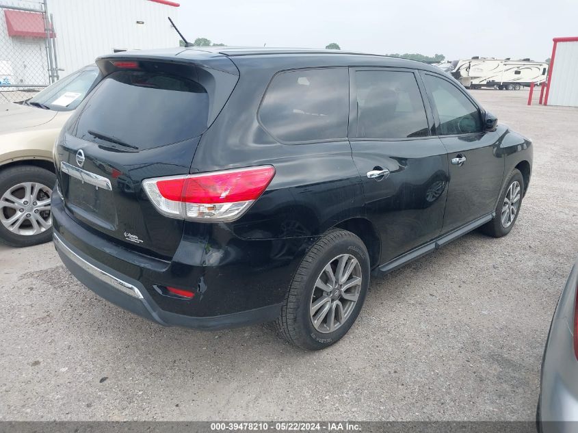 2013 Nissan Pathfinder S VIN: 5N1AR2MN5DC652916 Lot: 39478210