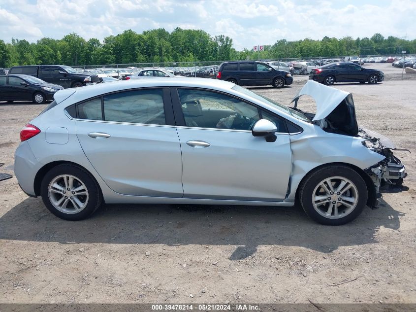 2017 Chevrolet Cruze Lt Auto VIN: 3G1BE6SM7HS619690 Lot: 39478214