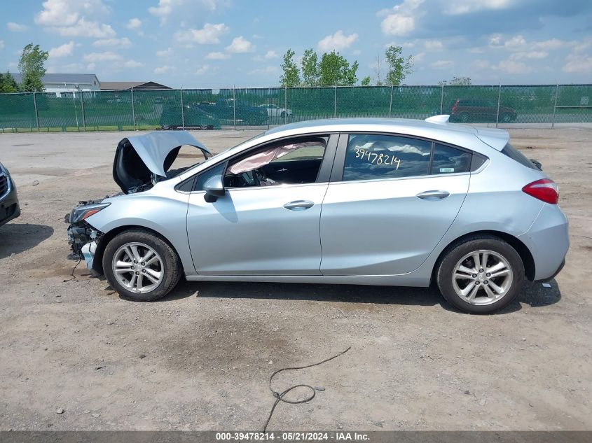 2017 Chevrolet Cruze Lt Auto VIN: 3G1BE6SM7HS619690 Lot: 39478214