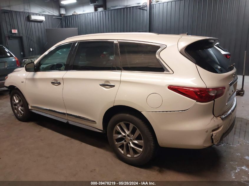 2015 Infiniti Qx60 VIN: 5N1AL0MM5FC500814 Lot: 39478219