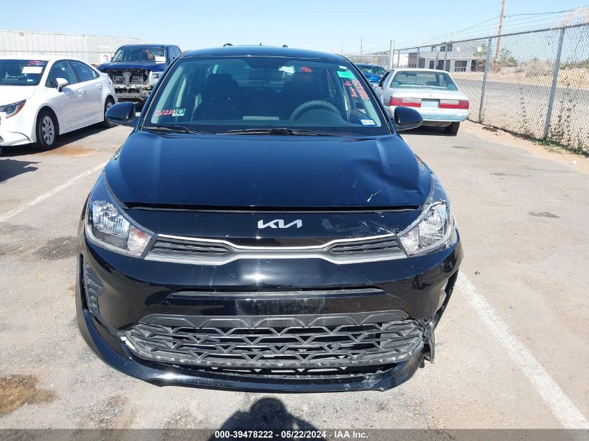 2023 Kia Rio Lx VIN: 3KPA24AD0PE553885 Lot: 39478222