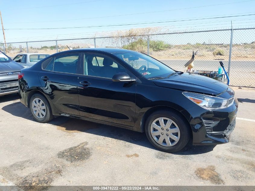 2023 Kia Rio Lx VIN: 3KPA24AD0PE553885 Lot: 39478222