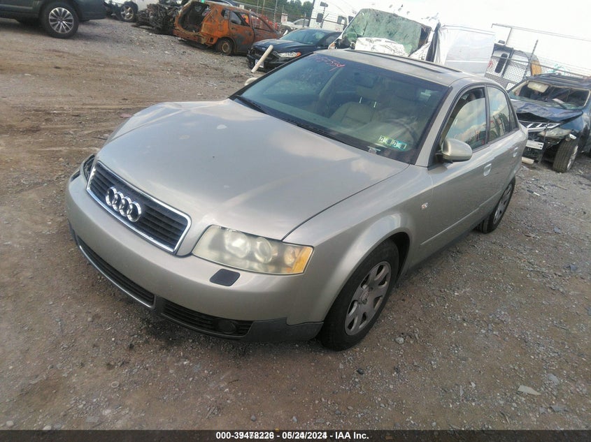 2003 Audi A4 1.8T VIN: WAULC68E03A385840 Lot: 39478226
