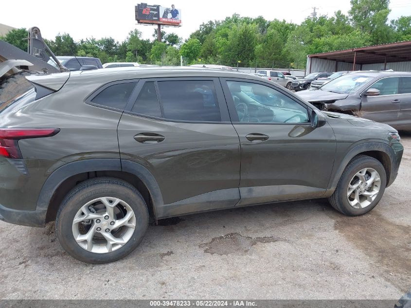 2024 Chevrolet Trax Fwd Sp VIN: KL77LFE22RC018236 Lot: 39478233