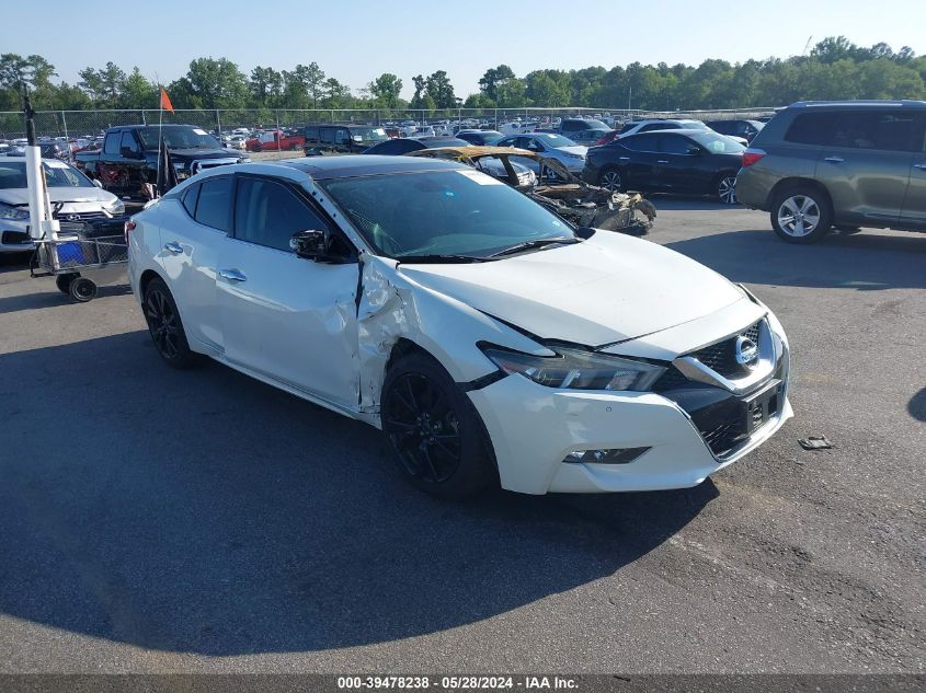 2016 Nissan Maxima 3.5S/Sv/Sl/Sr/Plat VIN: 1N4AA6AP9GC406535 Lot: 39478238