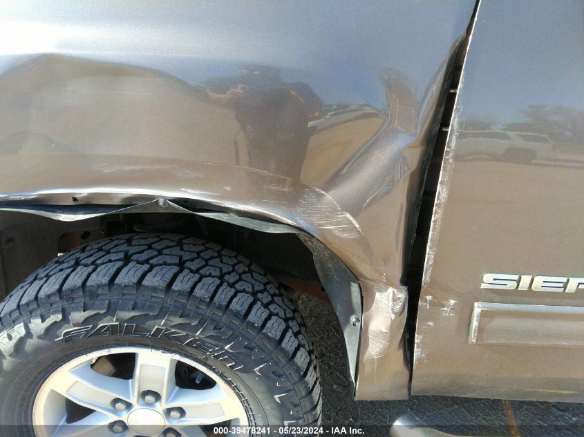 2013 GMC Sierra 1500 Sle VIN: 3GTP2VE70DG278703 Lot: 39478241