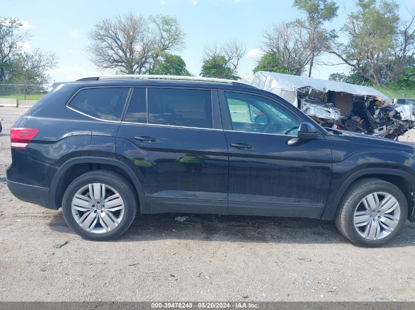 2019 Volkswagen Atlas 3.6L V6 Se W/Technology VIN: 1V2UR2CA9KC569310 Lot: 39478248