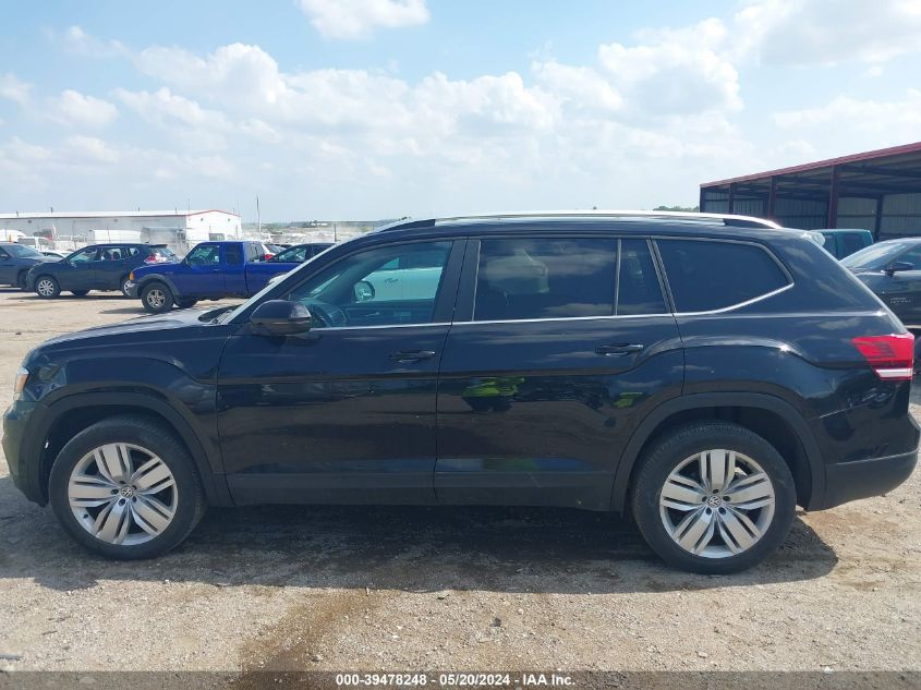 2019 Volkswagen Atlas 3.6L V6 Se W/Technology VIN: 1V2UR2CA9KC569310 Lot: 39478248