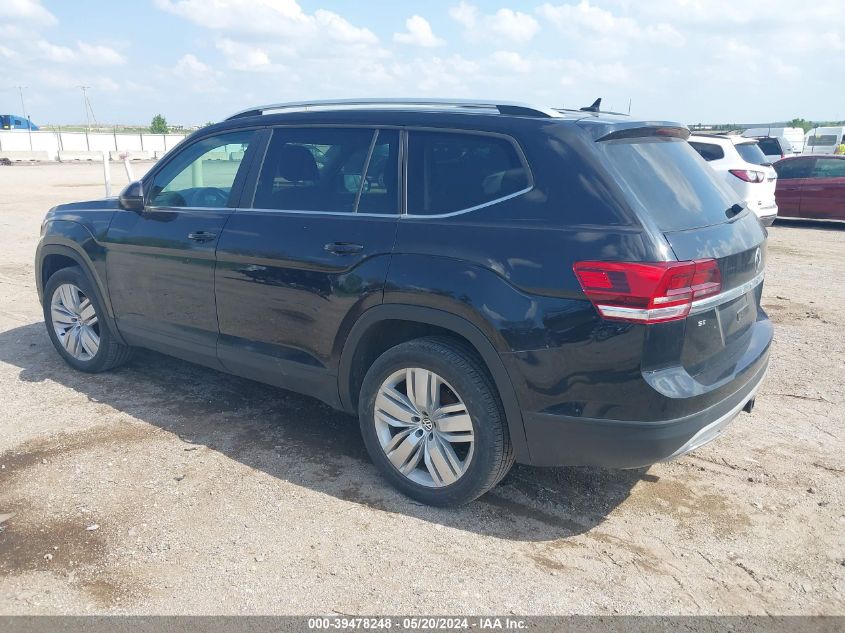 2019 Volkswagen Atlas 3.6L V6 Se W/Technology VIN: 1V2UR2CA9KC569310 Lot: 39478248