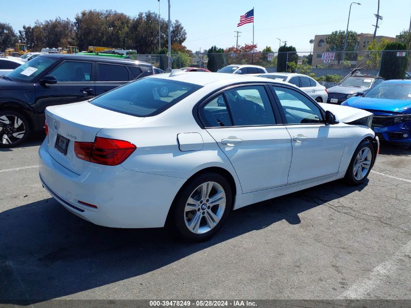 2016 BMW 328I VIN: WBA8E9G56GNT44727 Lot: 39478249