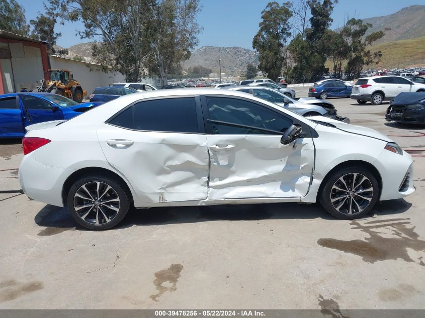 2017 Toyota Corolla Se VIN: 5YFBURHE7HP722293 Lot: 39478256