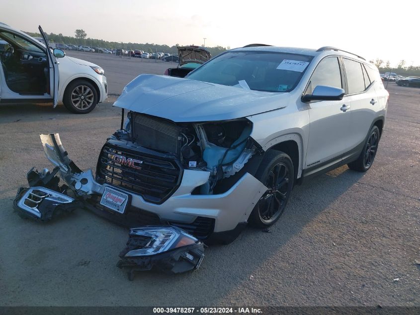 VIN 3GKALMEV0NL202293 2022 GMC TERRAIN FWD SLE