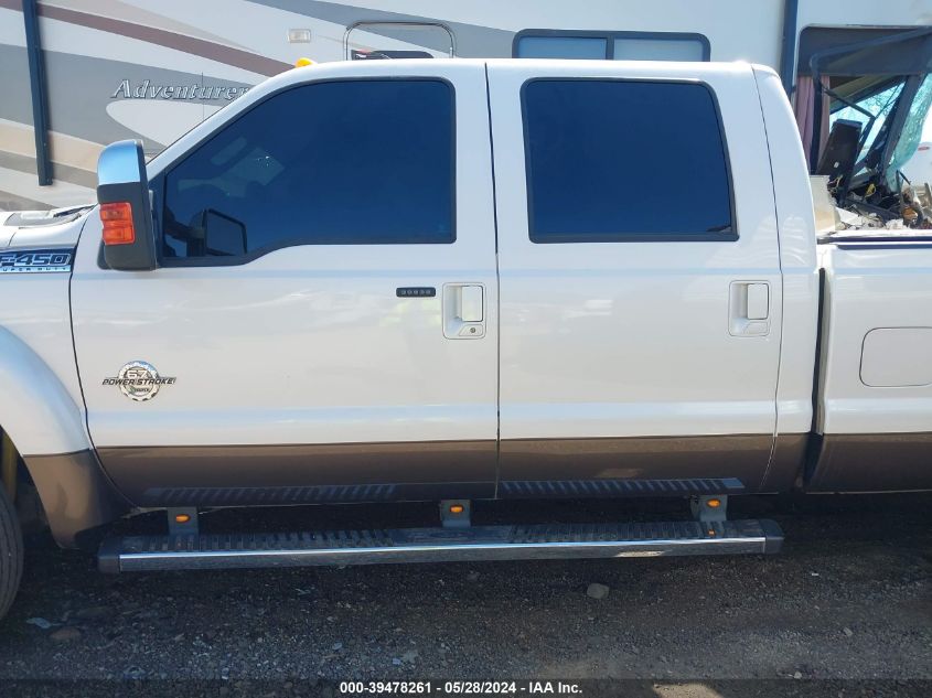 2016 Ford F-450 Lariat VIN: 1FT8W4DT6GED24807 Lot: 39478261