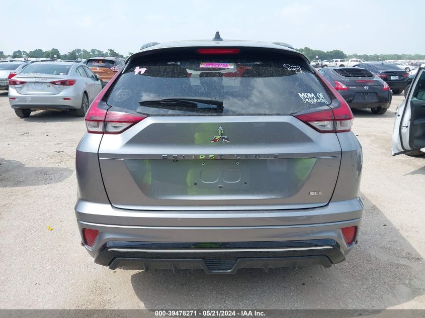 2022 Mitsubishi Eclipse Cross Se/Se Special Edition/Sel/Sel Special Edition VIN: JA4ASWAA3NZ006204 Lot: 39478271