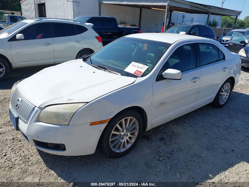 2007 Mercury Milan V6 Premier VIN: 3MEHM08197R658607 Lot: 39478287