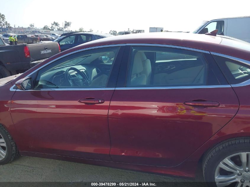 2015 Chrysler 200 Limited VIN: 1C3CCCAB4FN642694 Lot: 39478299